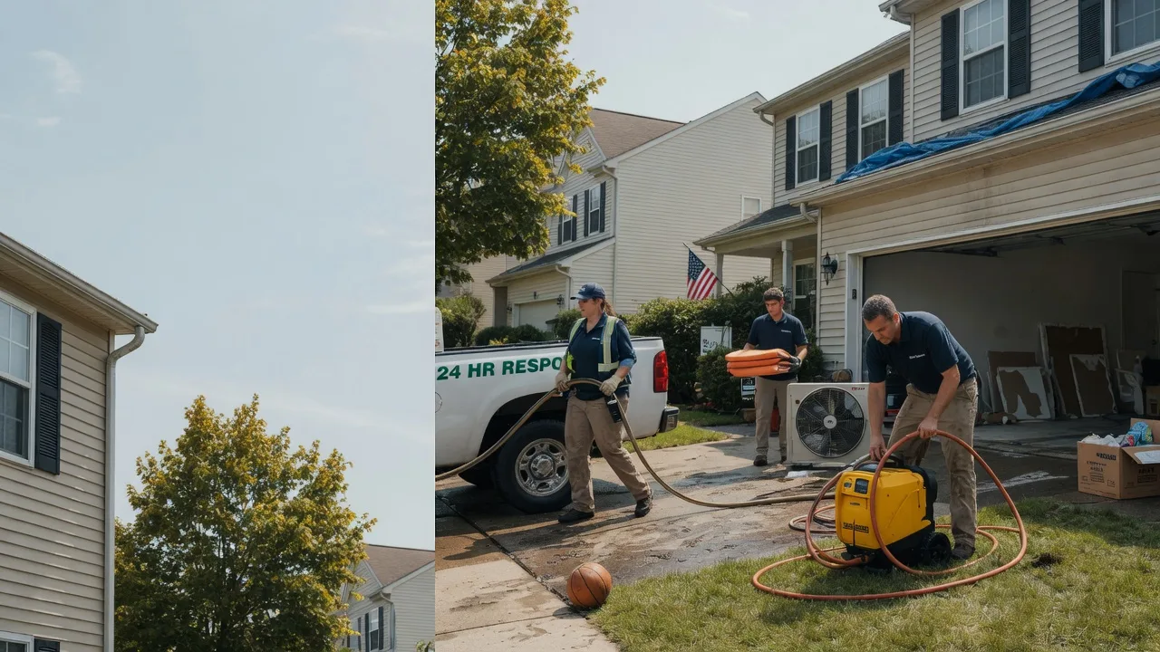 Emergency Water Damage Restoration in Doylestown, WI near me
